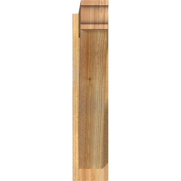 Traditional Rough Sawn Traditional Outlooker, Western Red Cedar, 6W X 28D X 28H